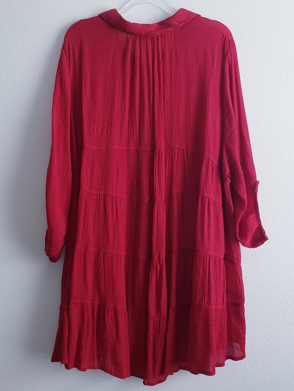 Umgee Pamala 1/2 Sleeve Swing Blouse - Picture 6 of 8